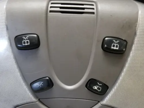 VW Crafter interior roof lamp switch panel rear connectors