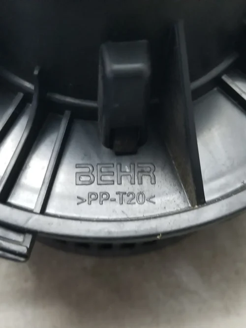 Volkswagen Crafter blower motor fan replacement for weak airflow