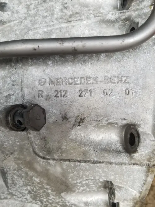 W212 automatic transmission identification markings