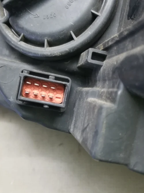 Genuine used Vauxhall Astra J driver side headlight assembly