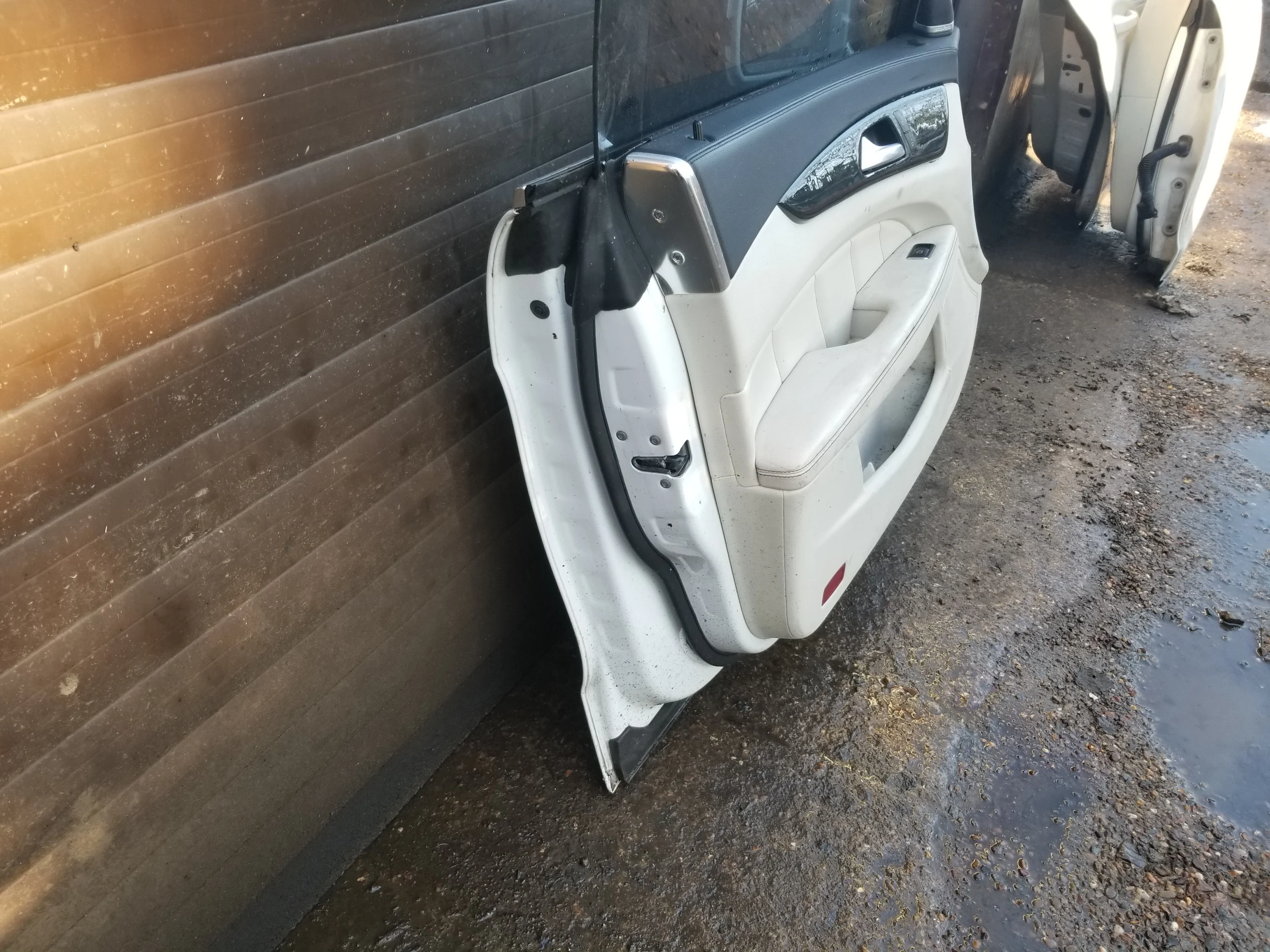 CLS W218 front passenger door rubber seal and edge condition