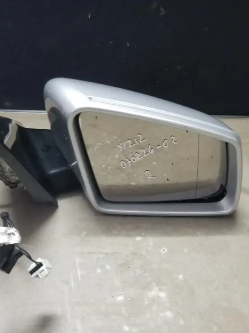 Mercedes E Class W212 right door mirror Iridium Silver