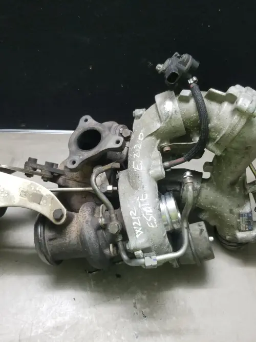 Mercedes E-Class W212 E220 twin turbo charger A6510904080