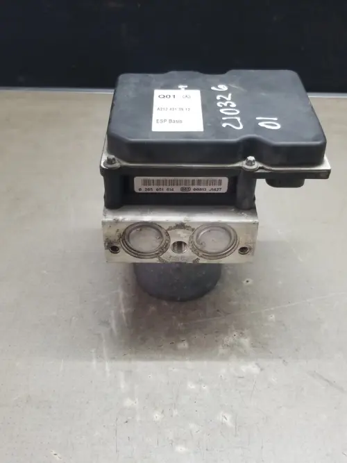 Mercedes ESP pump control unit A2124313512 rear view