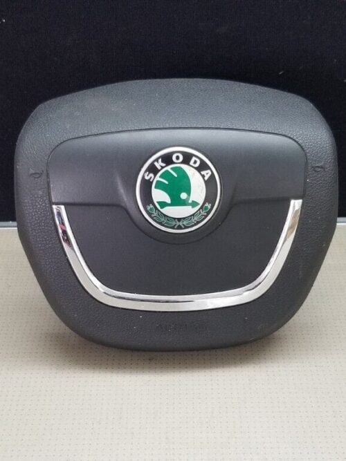 2009-2013 SKODA OCTAVIA STEERING WHEEL AIRBAG 1Z0880201AQ TDZ 62218052B