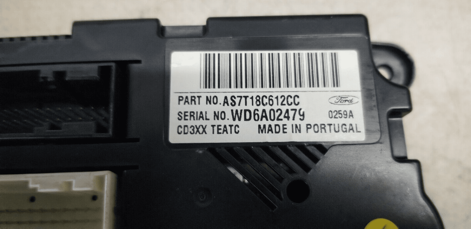 2010 Ford Galaxy Mk3 Heater Climate Control As7T18C612Cc - Image 4