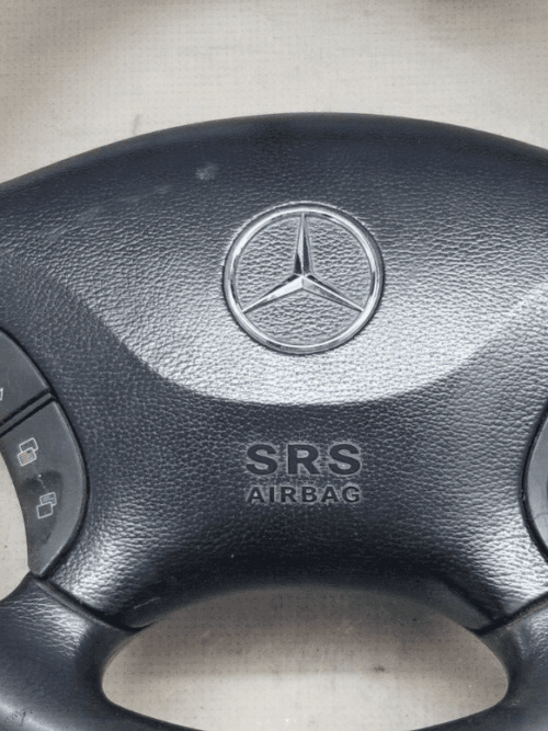 Control buttons and airbag view steering wheel A9064640201