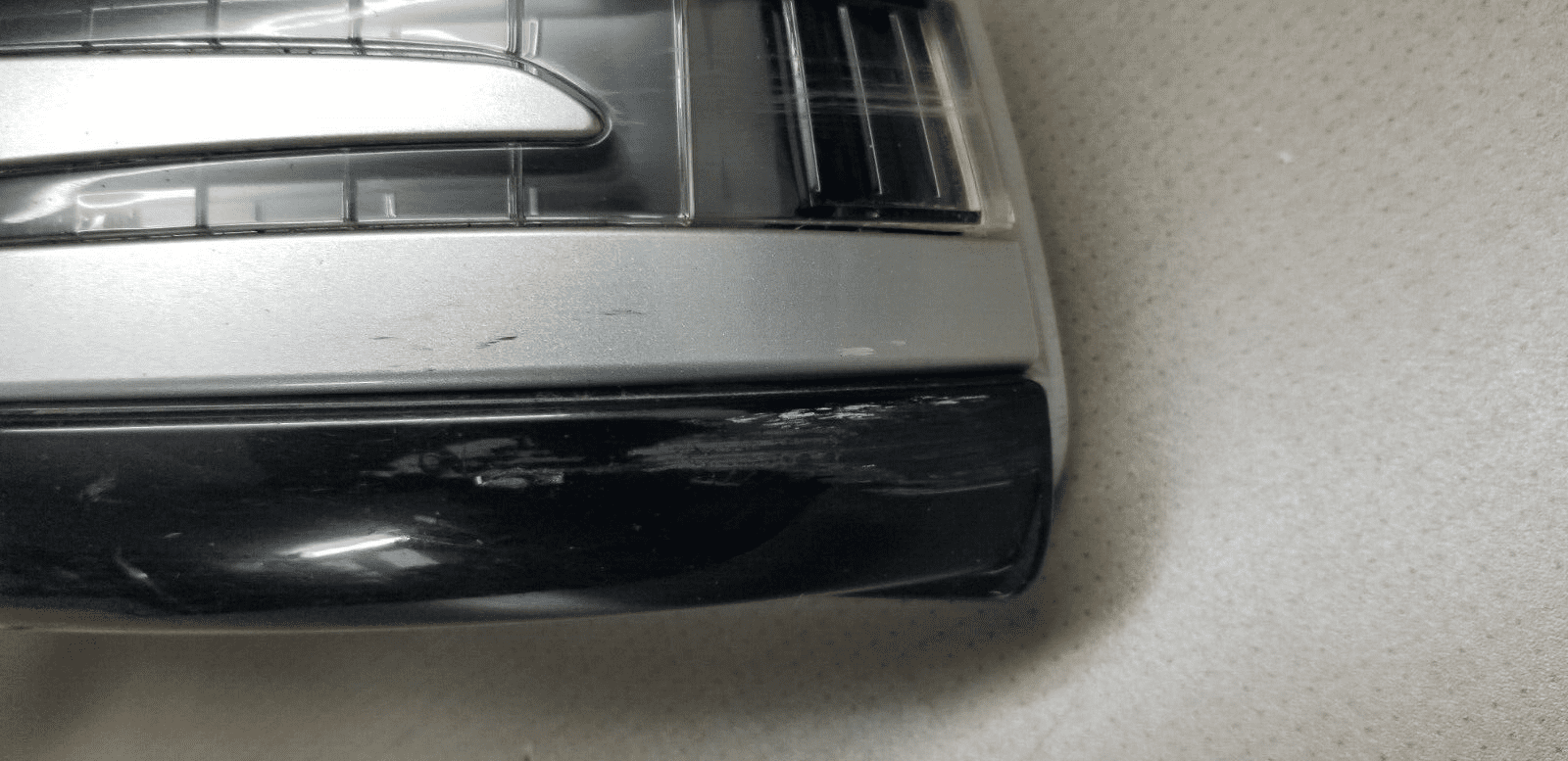 Mercedes Benz E Class passenger side wing mirror grey