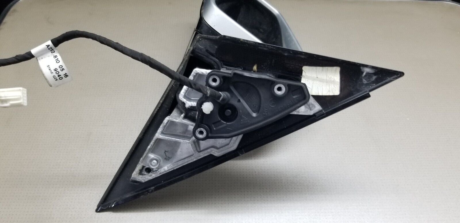 Replacement Mercedes E Class wing mirror left grey OEM