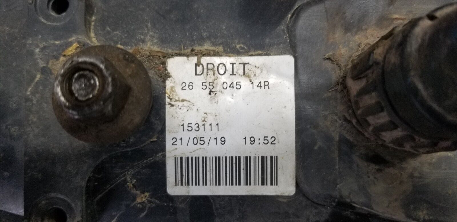 2015 Renault Master Chassis Cab Rear Back Tail Light Lamp left side 265504514R |O - Image 4