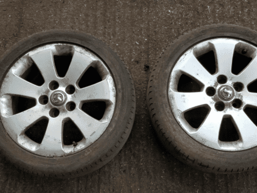 2x VAUXHALL INSIGNIA A MK1 08-13 17" ALLOY WHEEL 225 55 R17 13235010