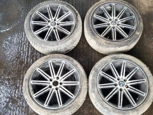 4x Alloy wheels & tyres 235/45/R18
