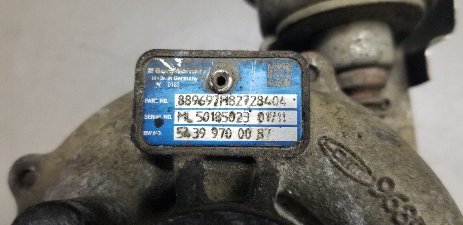 889697H82728404 Turbocharger Renault Megane III SW 1.5 D 81KW 6M 5P |O - Image 4