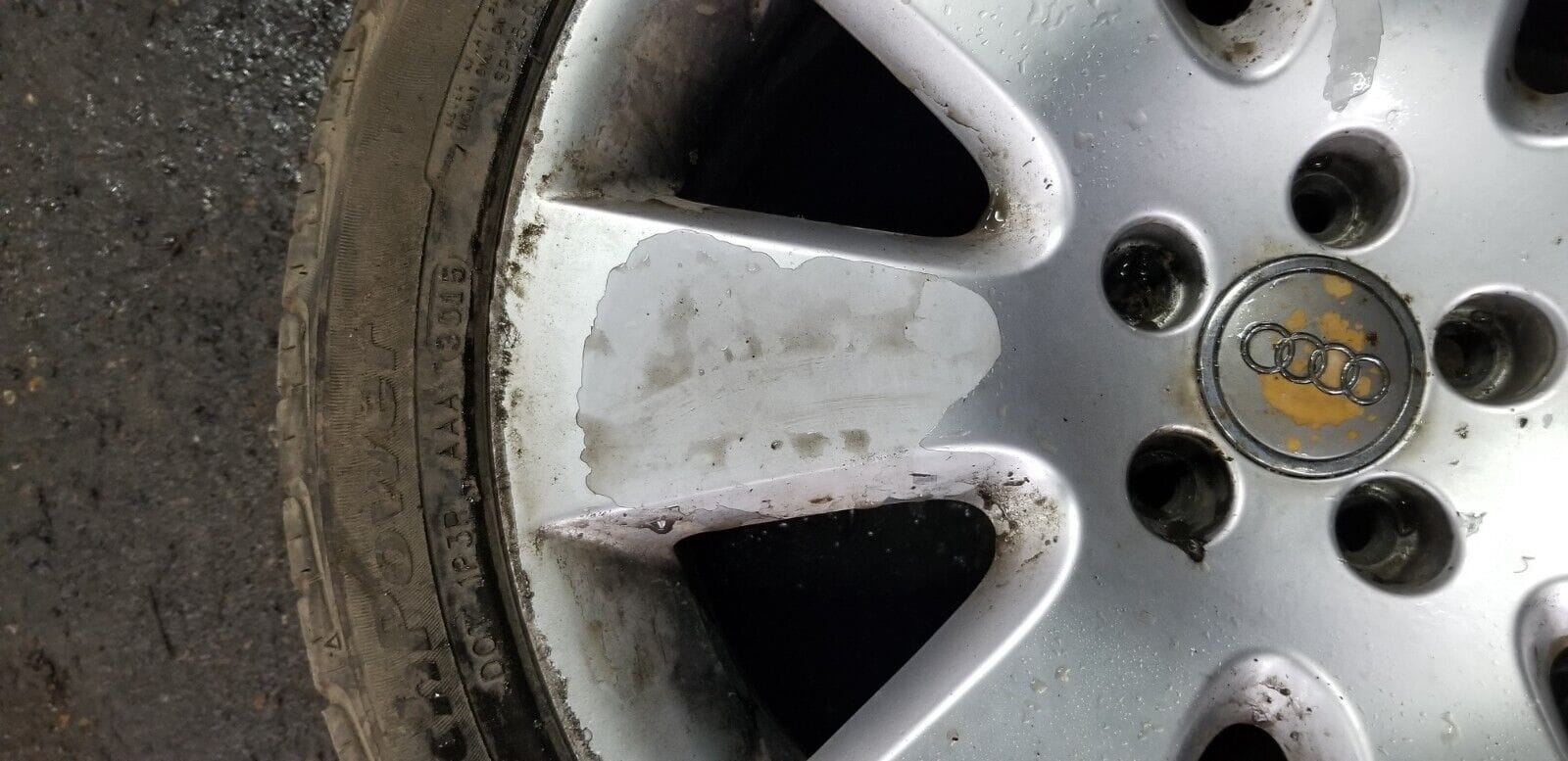 Audi alloy wheel SL1845 Speedline & tyre 245/40ZR18 - Image 3