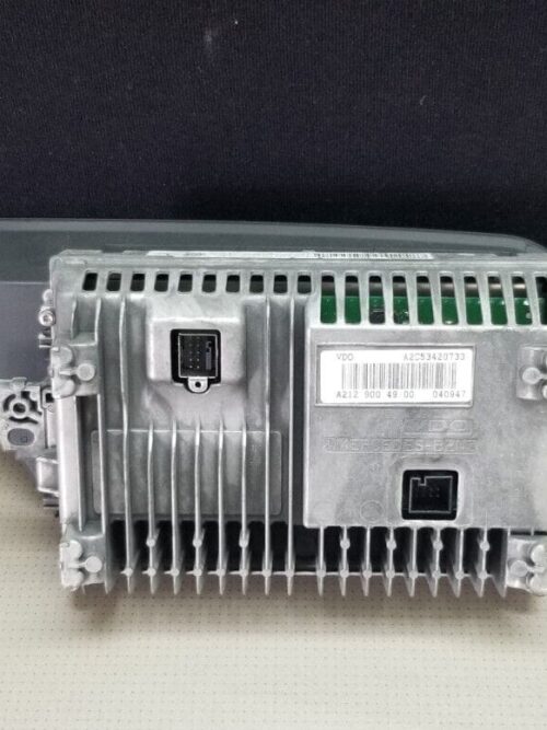 E-CLASS Navigation Unit A2129004900 Rear View