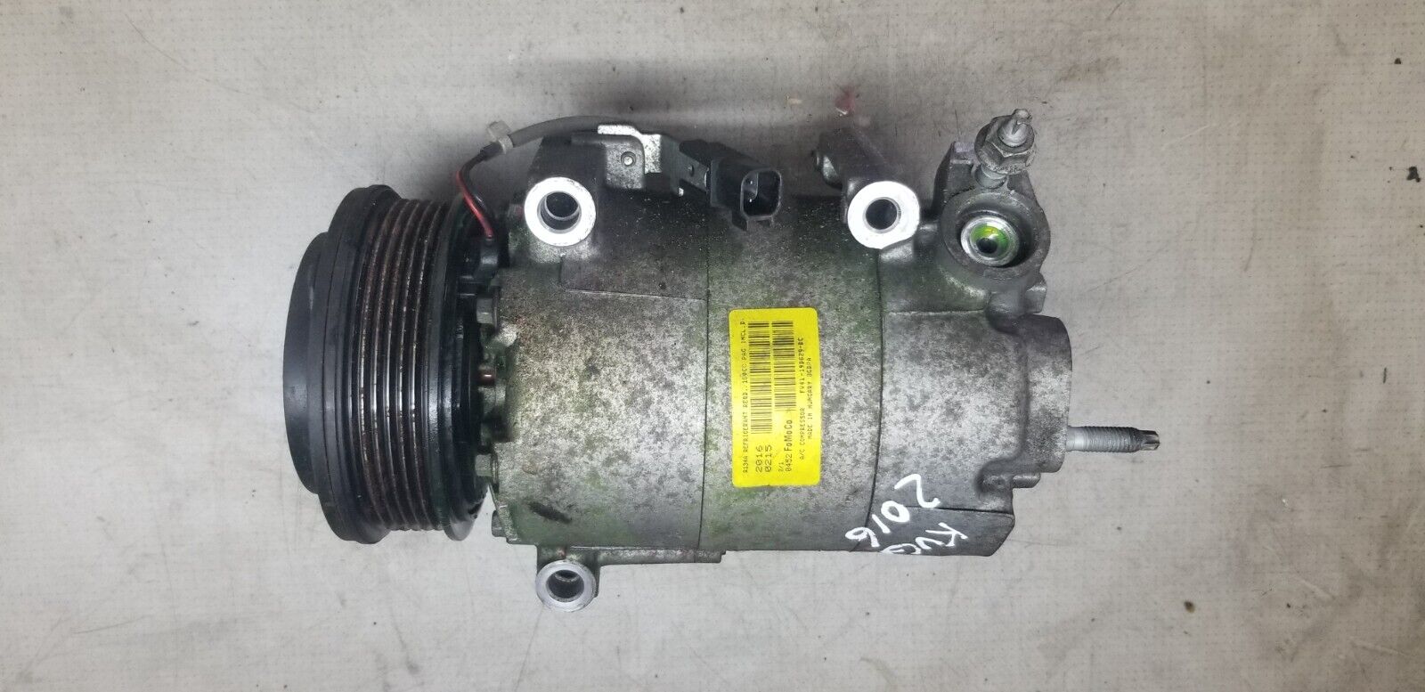 Ford Kuga Air Con Compressor A/C Pump 2016 2.0L Diesel FV4119D629DB - Image 3