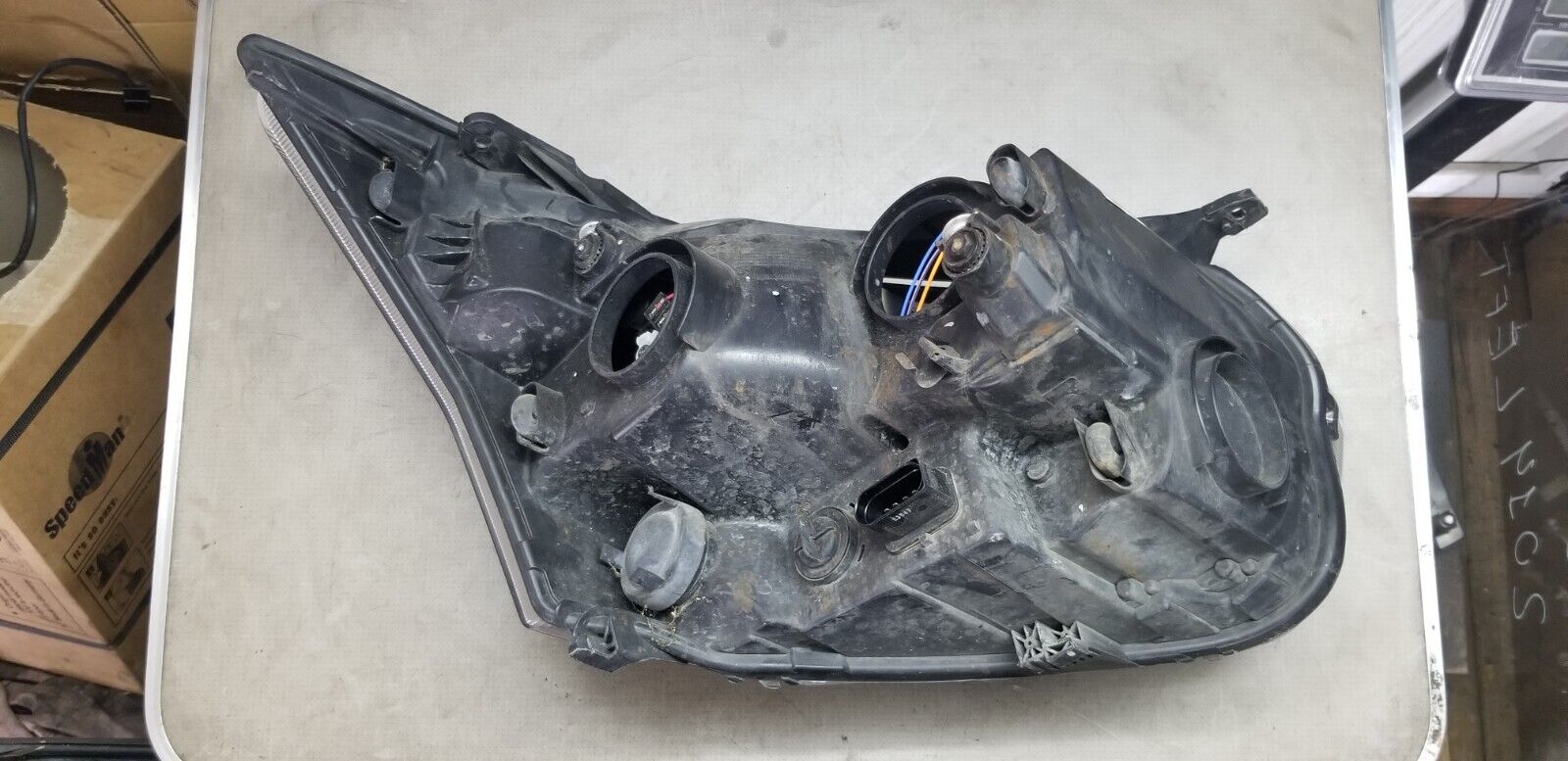 Ford Transit Mk4 Front Left Headlight RHD GK31-13W030-AA 2018 |O - Image 4
