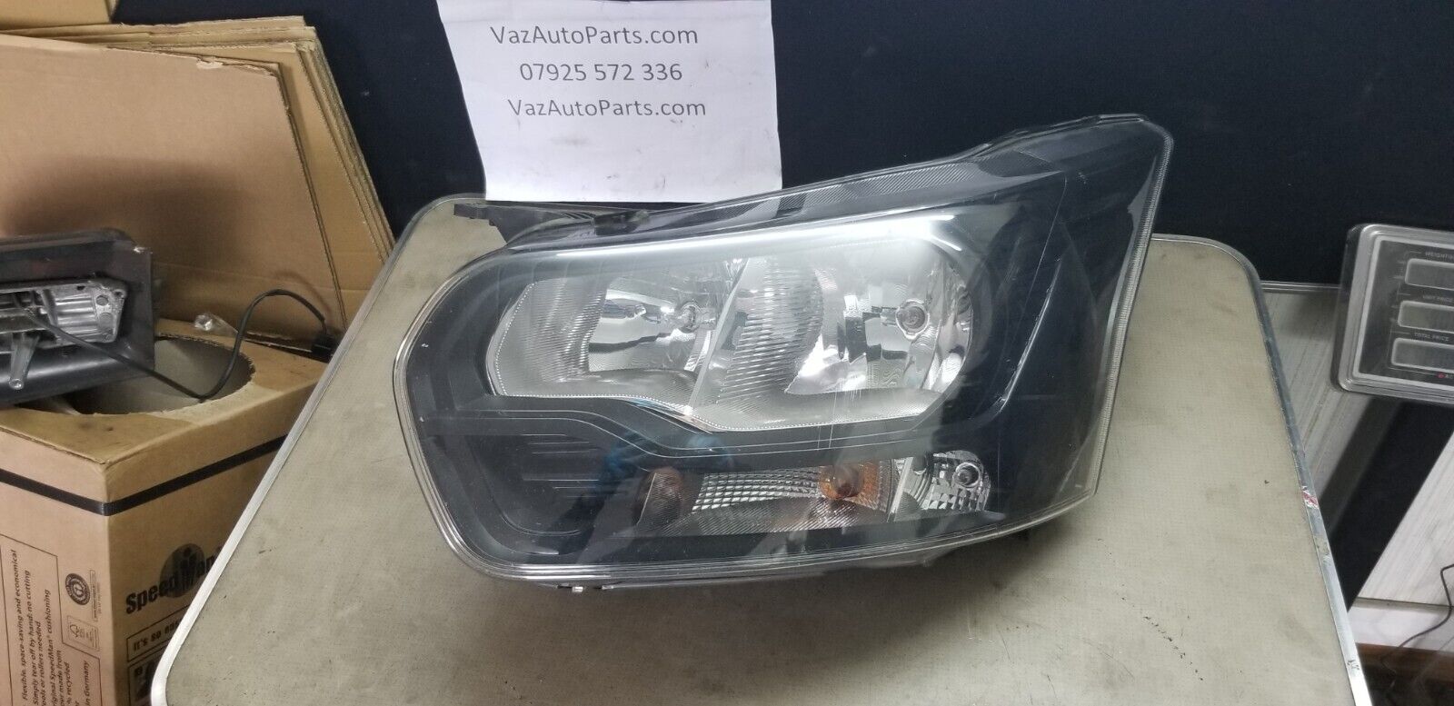 Ford Transit Mk4 Front Left Headlight RHD GK31-13W030-AA 2018 |O