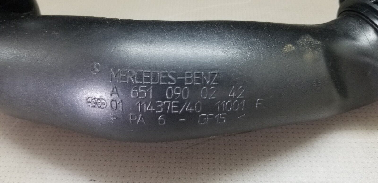 Genuine Mercedes-Benz E-Class W212 W204 Air Intake Pipe A 651 090 02 42 - Image 4