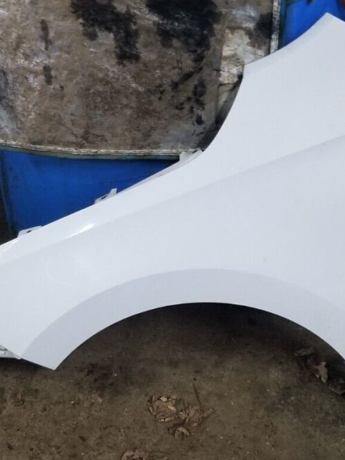 Genuine Skoda Rapid 2016 Front Wing In White N/S/F Left Passenger Side |O