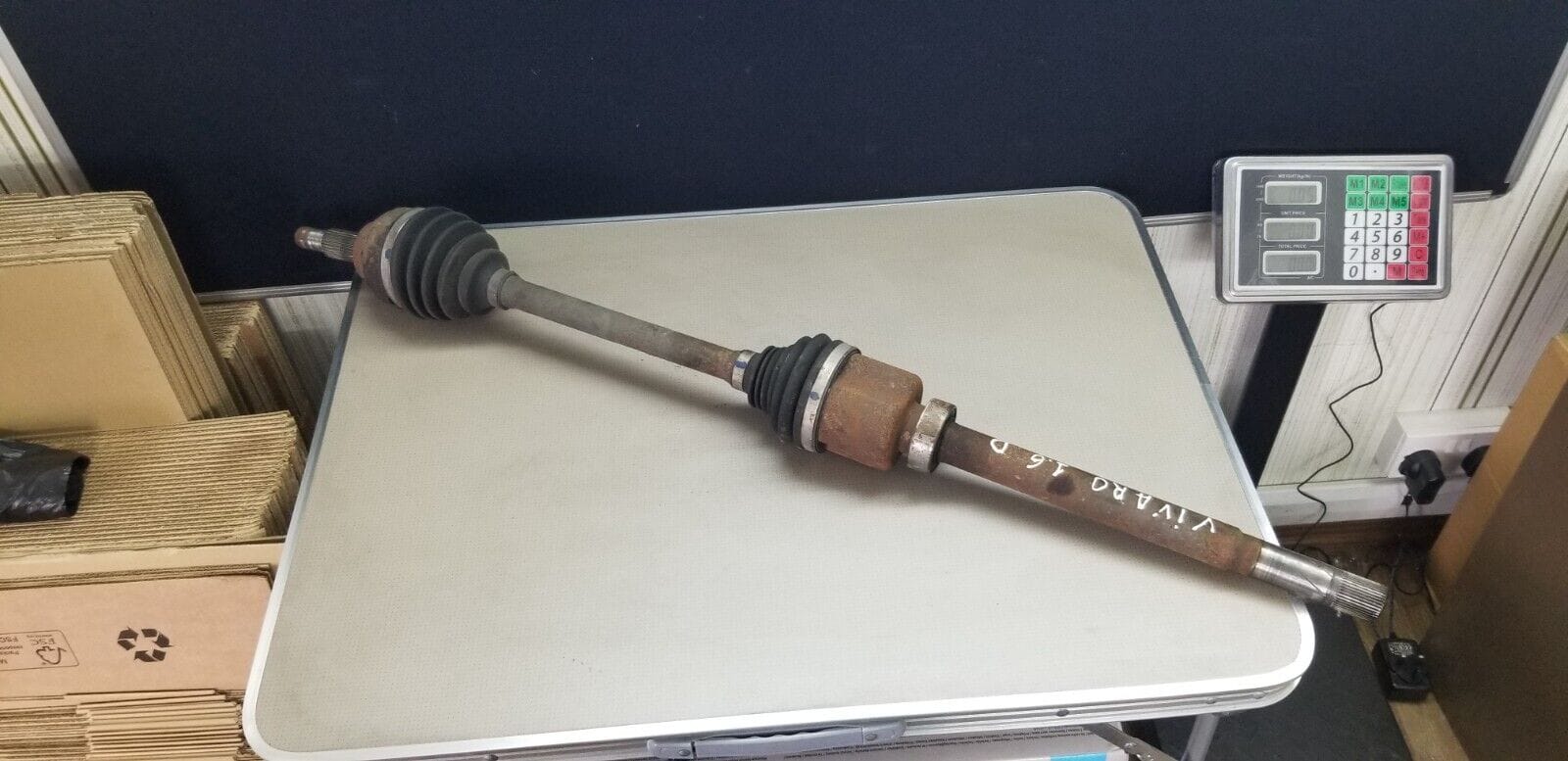 Genuine 1.6D Vauxhall Vivaro Diesel Manual Driveshaft Drivers Side |O