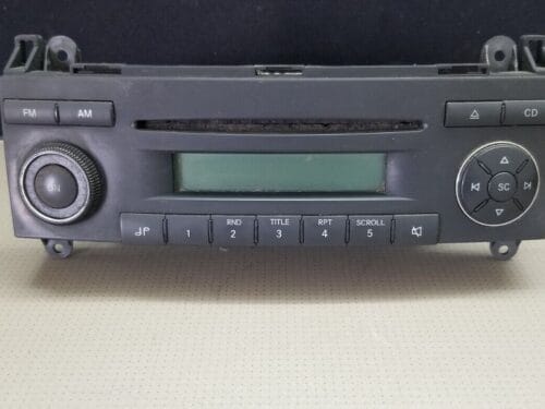 Front view of Mercedes Sound 5 BE7076 Becker Car Stereo CD Radio