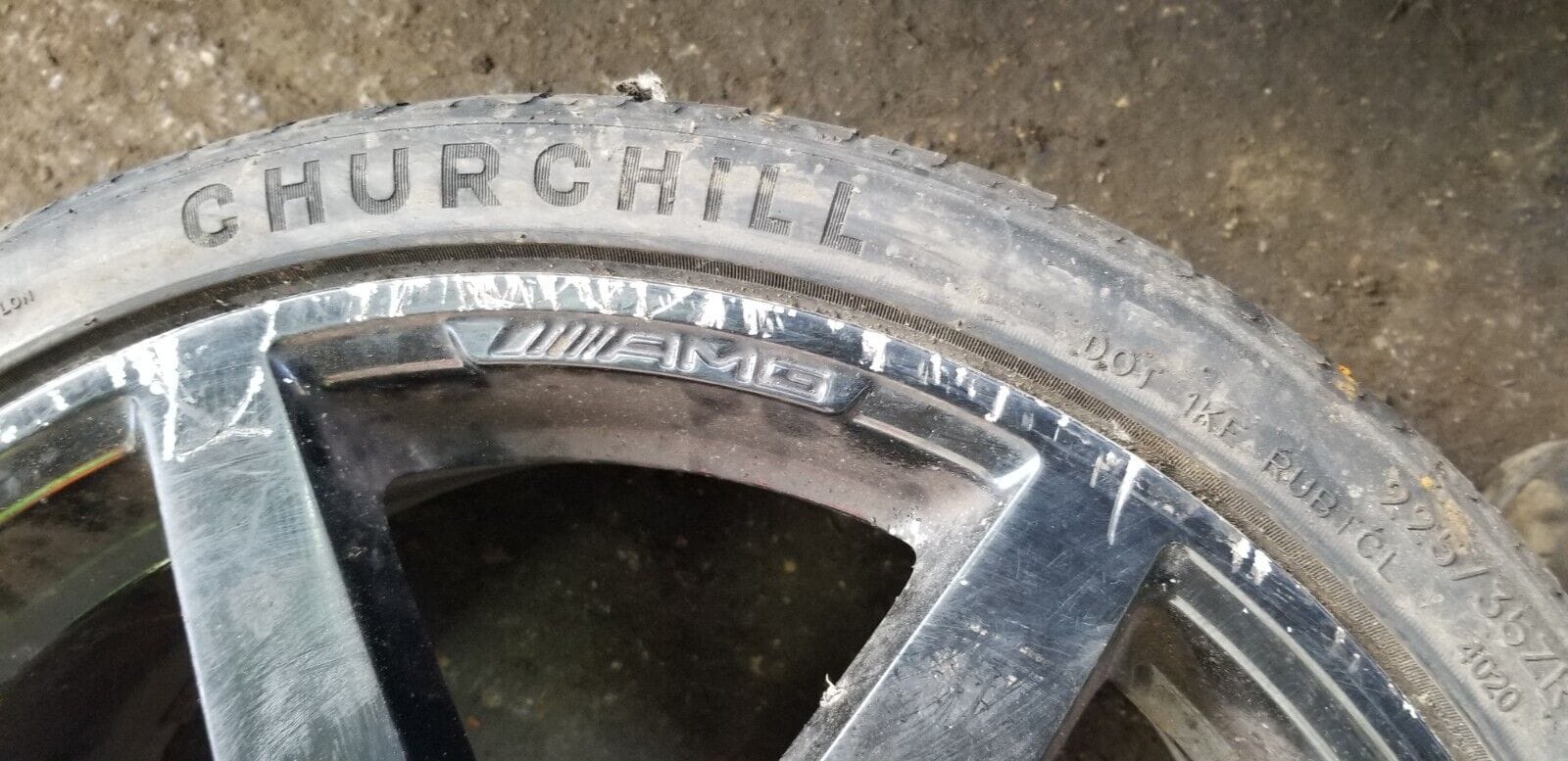 Mercedes-Benz A2044019802 C Class W204 Inch Alloy Wheel And Tyre 225/35ZR18 |O - Image 12