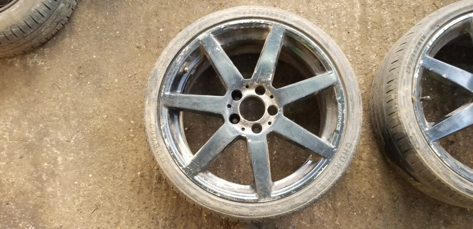 Mercedes-Benz A2044019802 C Class W204 Inch Alloy Wheel And Tyre 225/35ZR18 |O - Image 3