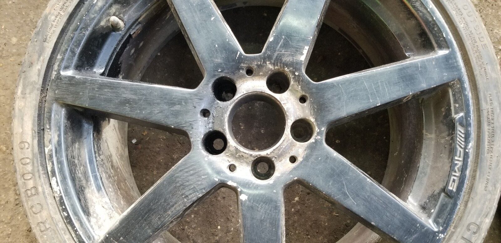 Mercedes-Benz A2044019802 C Class W204 Inch Alloy Wheel And Tyre 225/35ZR18 |O - Image 4