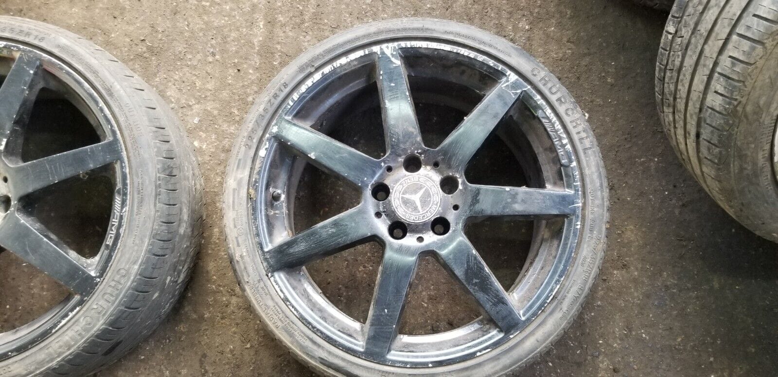 Mercedes-Benz A2044019802 C Class W204 Inch Alloy Wheel And Tyre 225/35ZR18 |O - Image 10