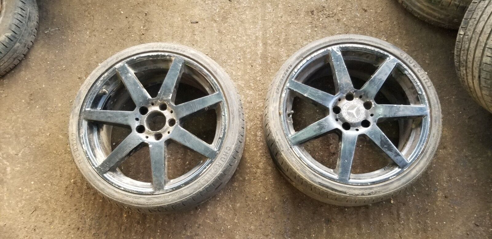 Mercedes-Benz A2044019802 C Class W204 Inch Alloy Wheel And Tyre 225/35ZR18 |O