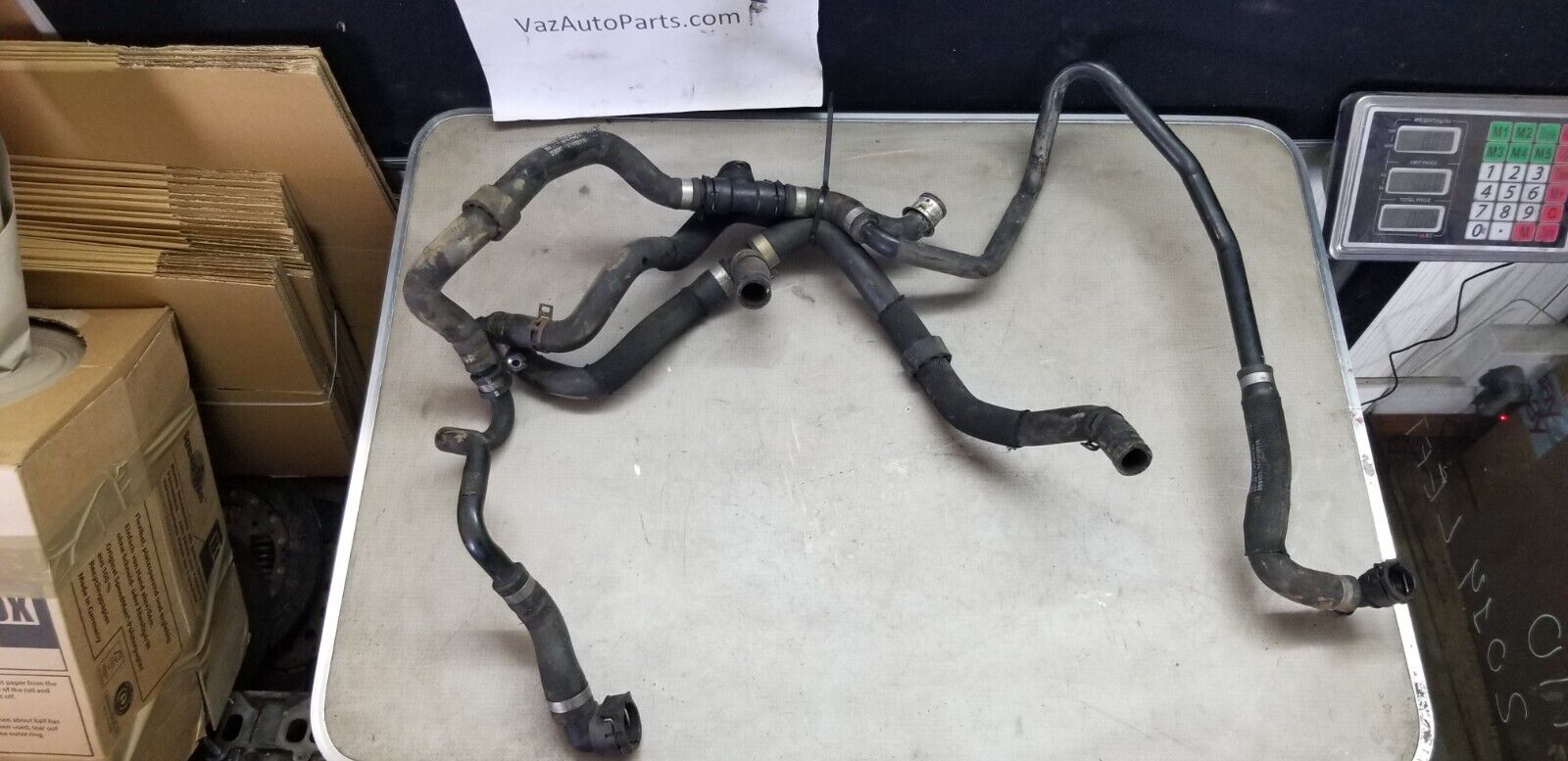 MERCEDES BENZ C E CLASS W204 W207 W212 AUTO GEARBOX OIL COOLANT COOLER PIPES - Image 3