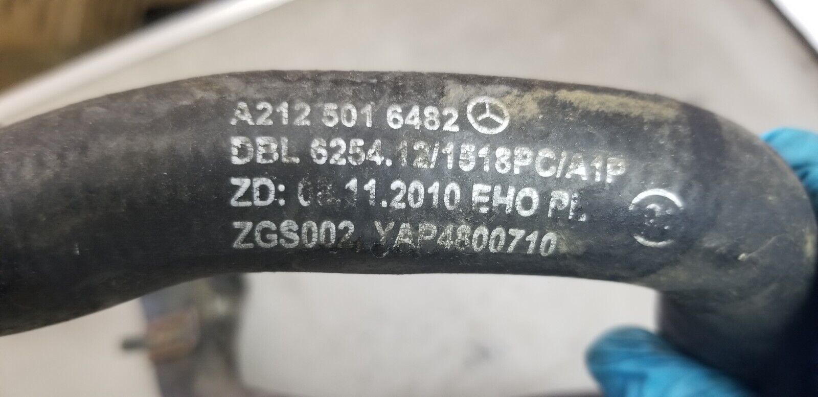 MERCEDES BENZ C E CLASS W204 W207 W212 AUTO GEARBOX OIL COOLANT COOLER PIPES - Image 4