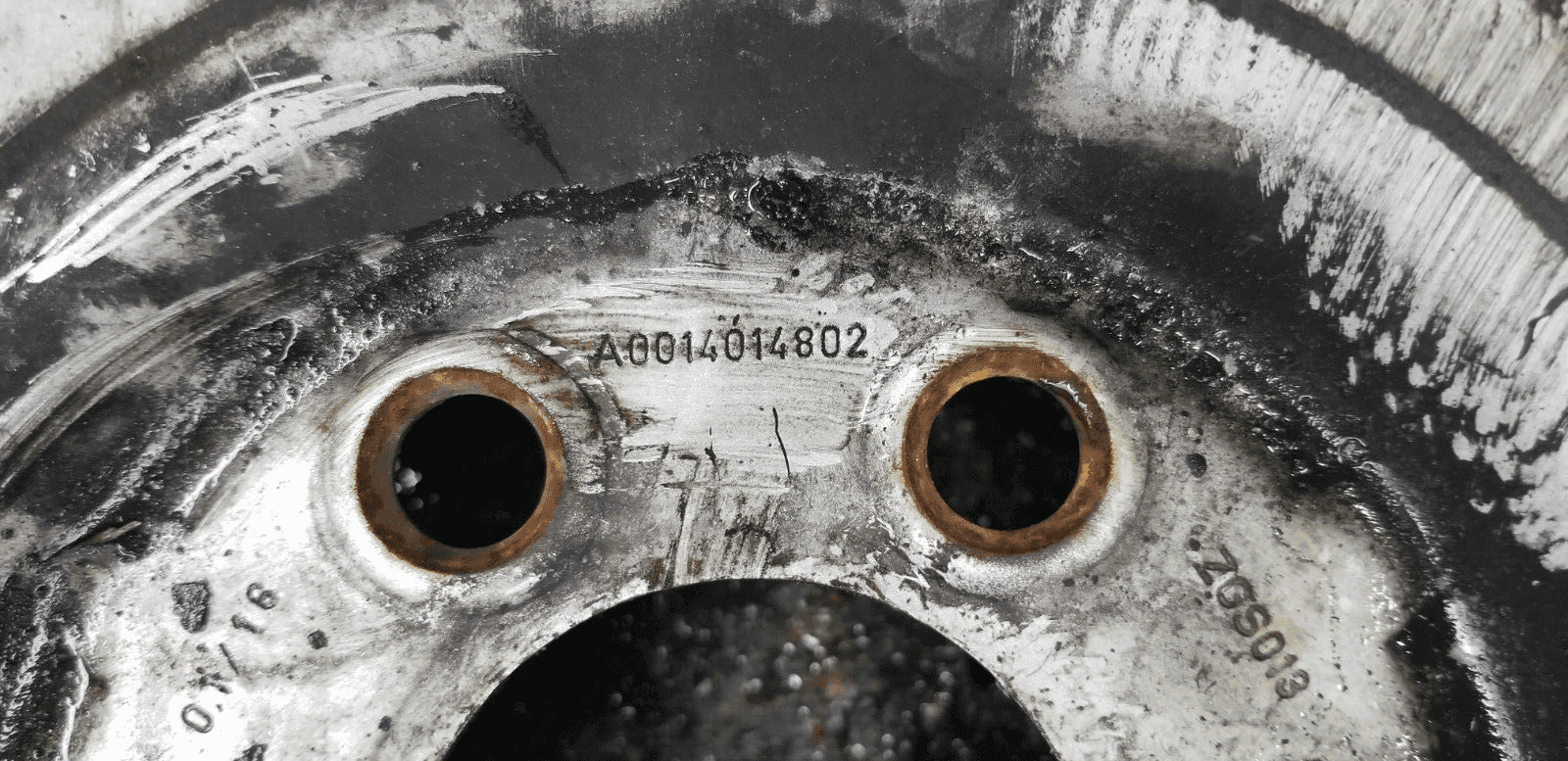 MERCEDES-BENZ SPRINTER W906 STEEL WHEEL + TYRE A0014014802 - Image 3