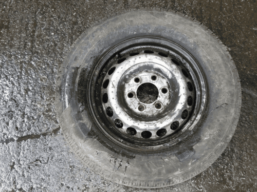 MERCEDES-BENZ SPRINTER W906 STEEL WHEEL + TYRE A0014014802
