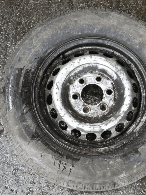 MERCEDES-BENZ SPRINTER W906 STEEL WHEEL + TYRE A0014014802