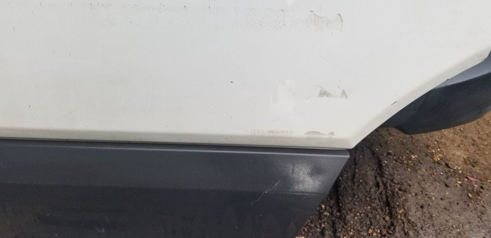 MERCEDES BENZ SPRINTER W906 VOLKSWAGEN CRAFTER DRIVER SIDE FRONT WHITE DOOR - Image 4