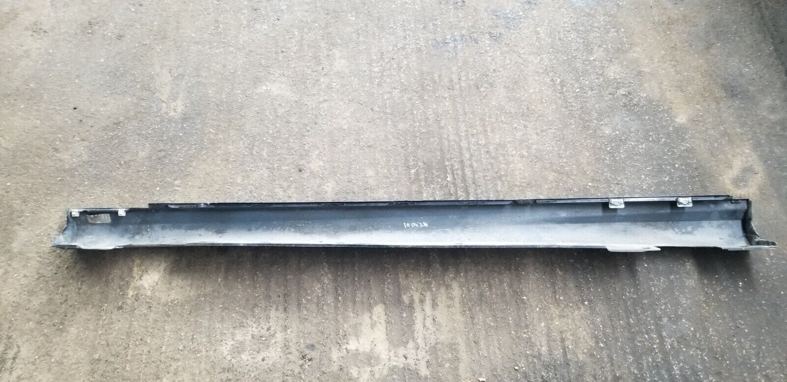 MERCEDES C CLASS SILL SIDE SKIRT RIGHT 197 BLACK A2046981454 W204 2009 - 2015 - Image 3