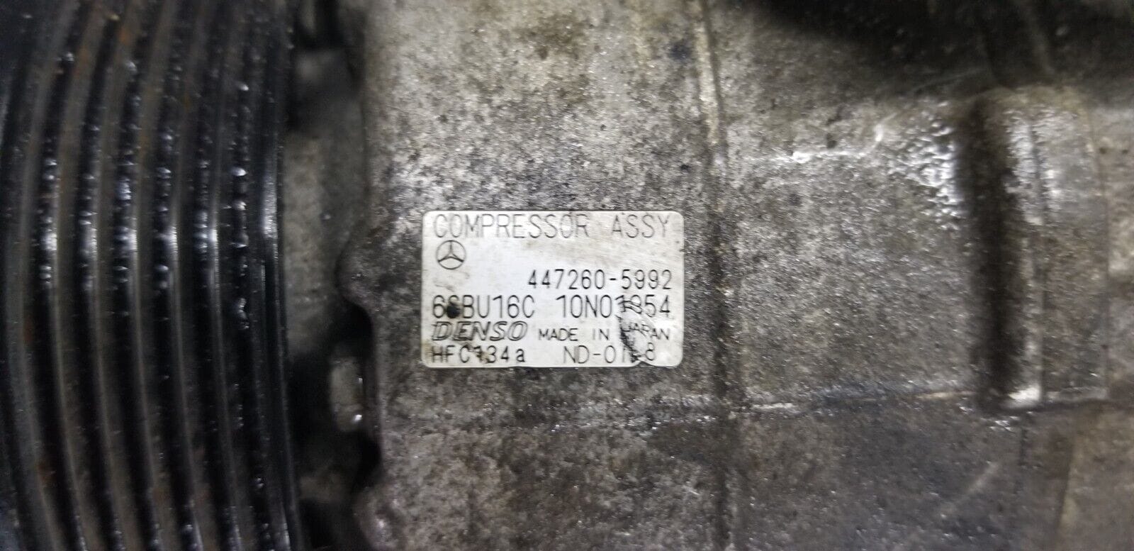 MERCEDES C-CLASS W204 09-14 A/C AIR CON COMPRESSOR/PUMP 447260-5992 - Image 3