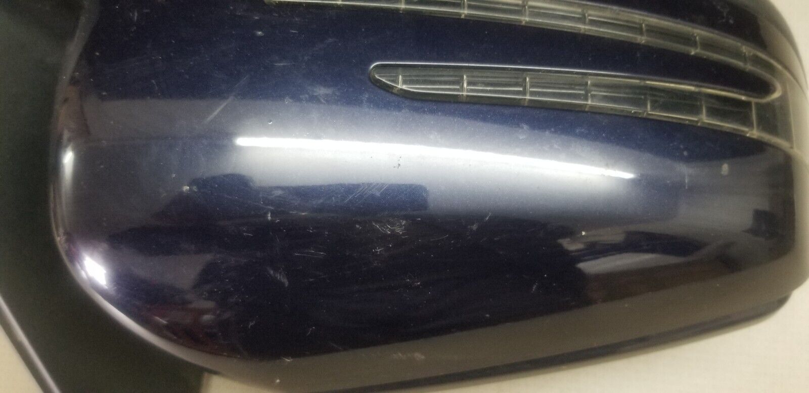 Close-up of Mercedes W204 wing mirror A2048103416 housing