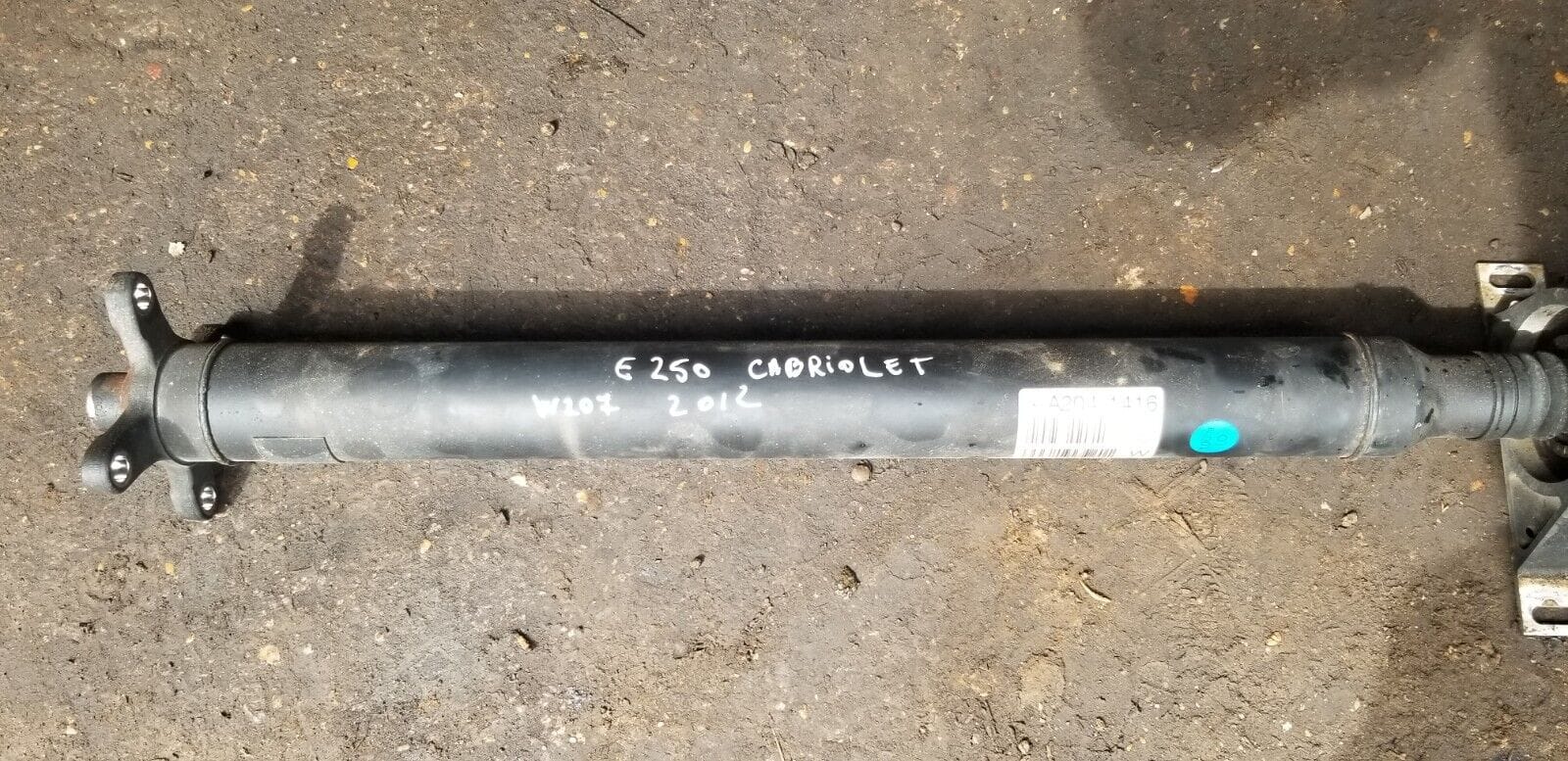 MERCEDES E-CLASS PROPSHAFT COMPLETE 2.1 CDI DIESEL E250 W207 COUPE 2009 - 2013 - Image 4