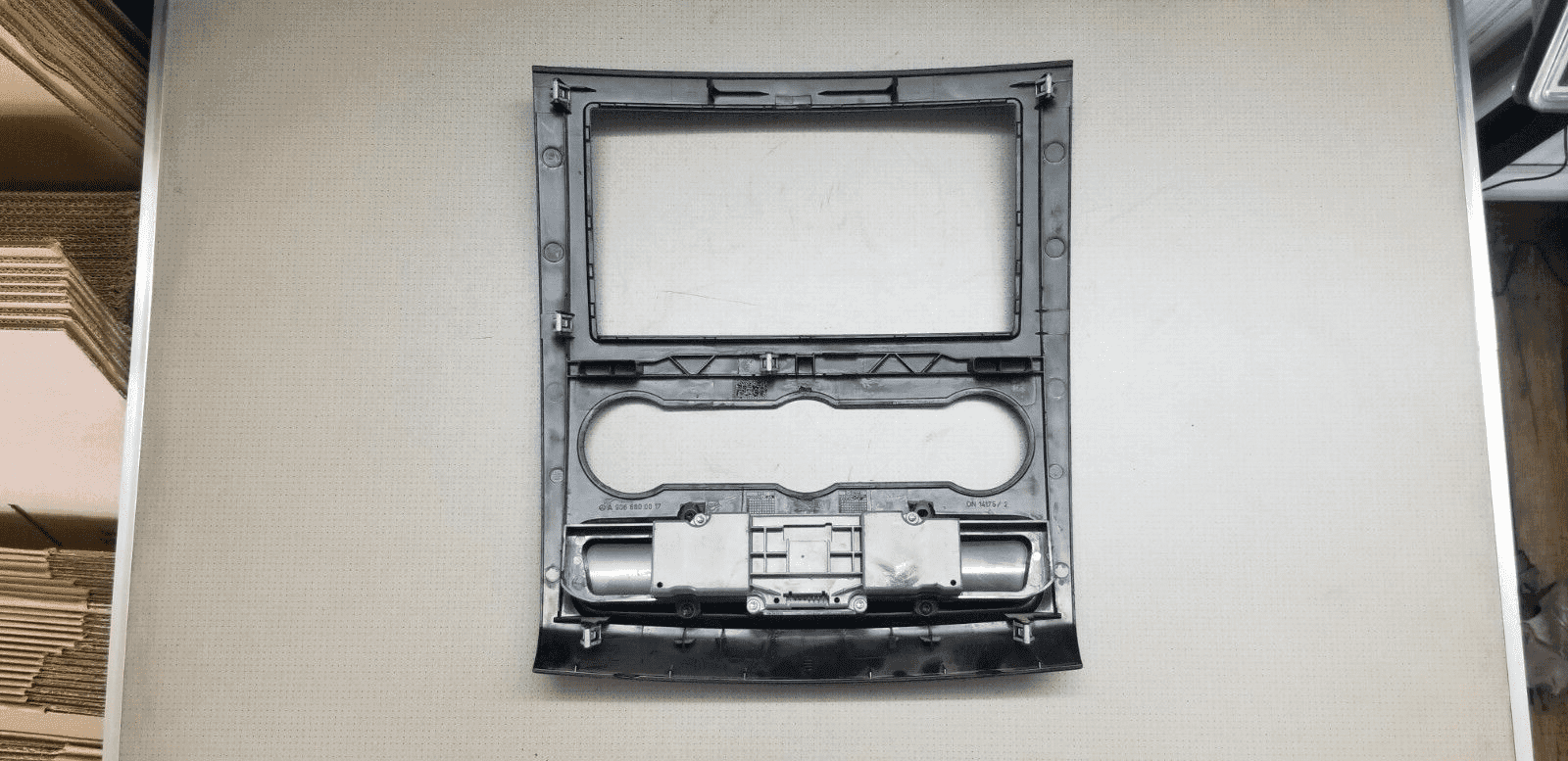 Mercedes Sprinter Heater Control Stereo Centre Surround Trim 07-18 A9066800017 |O - Image 3