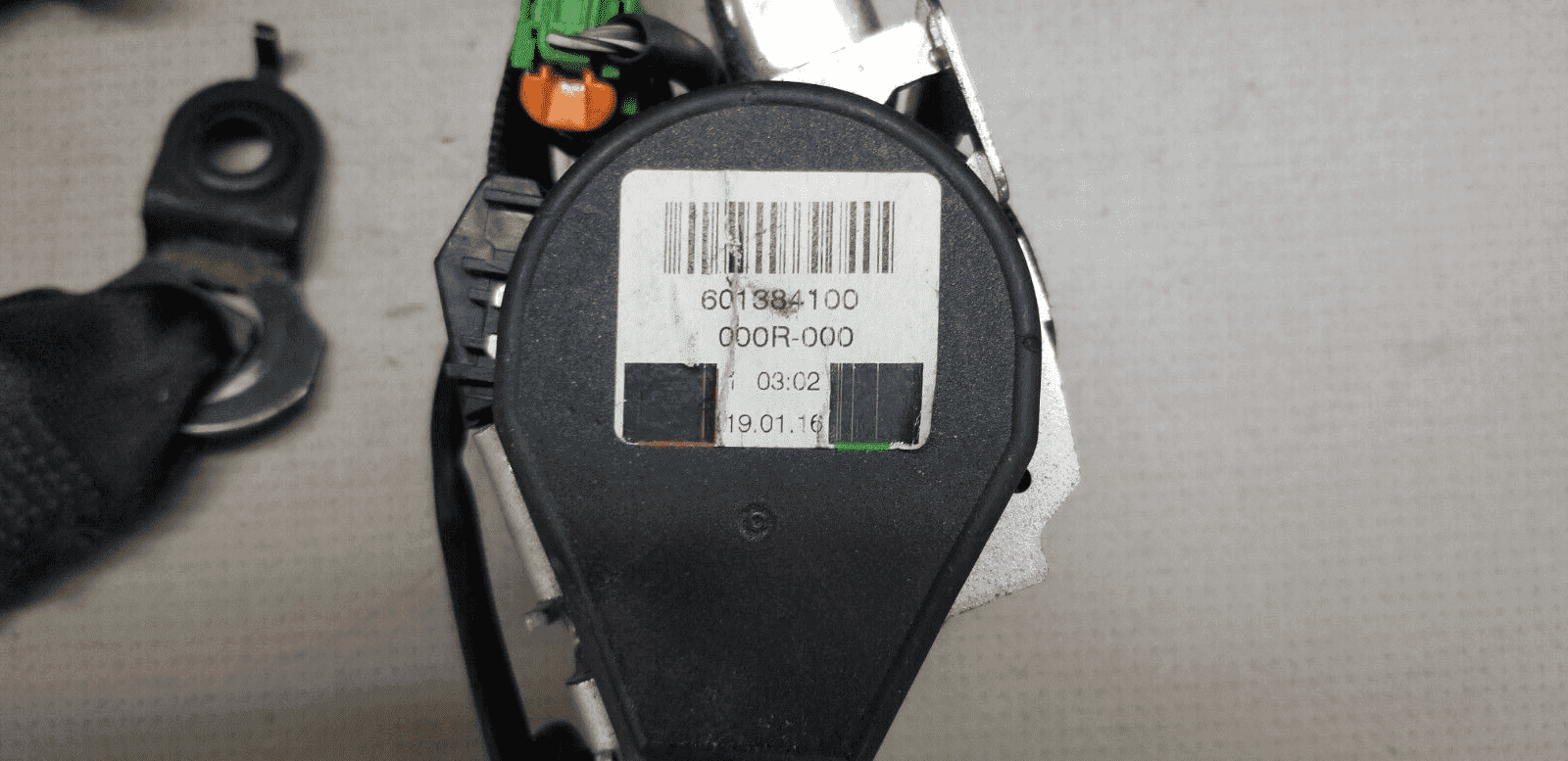 MERCEDES SPRINTER W906 2012 FRONT RIGHT O/S/F SEAT BELT A9068600285 - Image 3