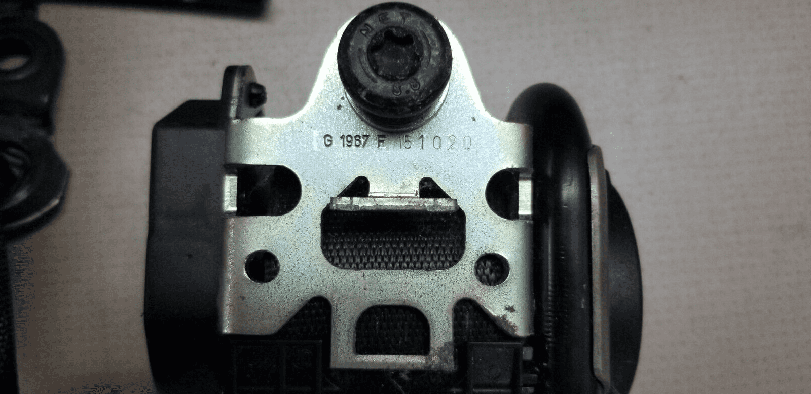 MERCEDES SPRINTER W906 2012 FRONT RIGHT O/S/F SEAT BELT A9068600285 - Image 5