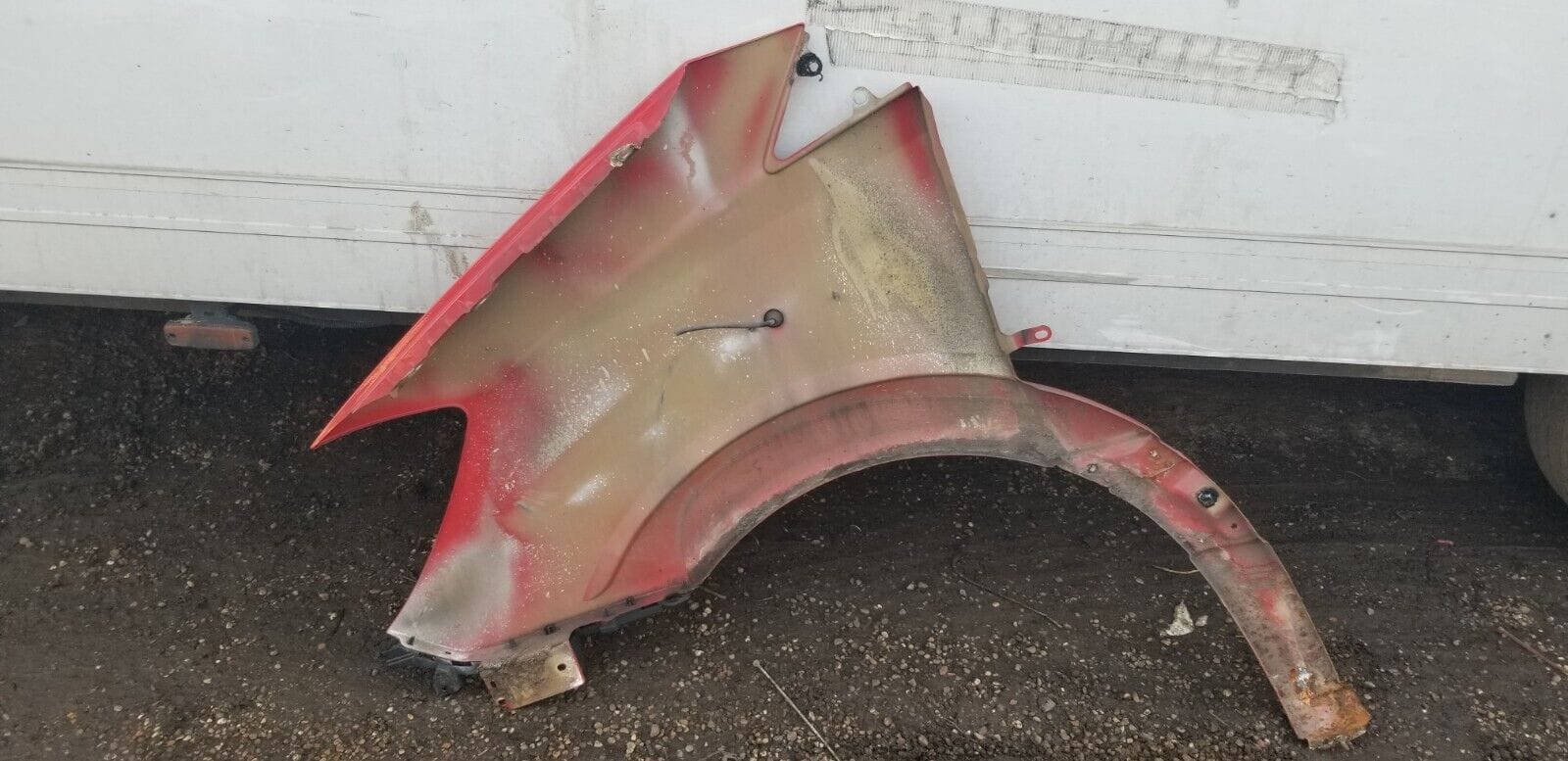 MERCEDES SPRINTER W906 2.1 FRONT DRIVER SIDE WHITE WING 2014-2017 - Image 4