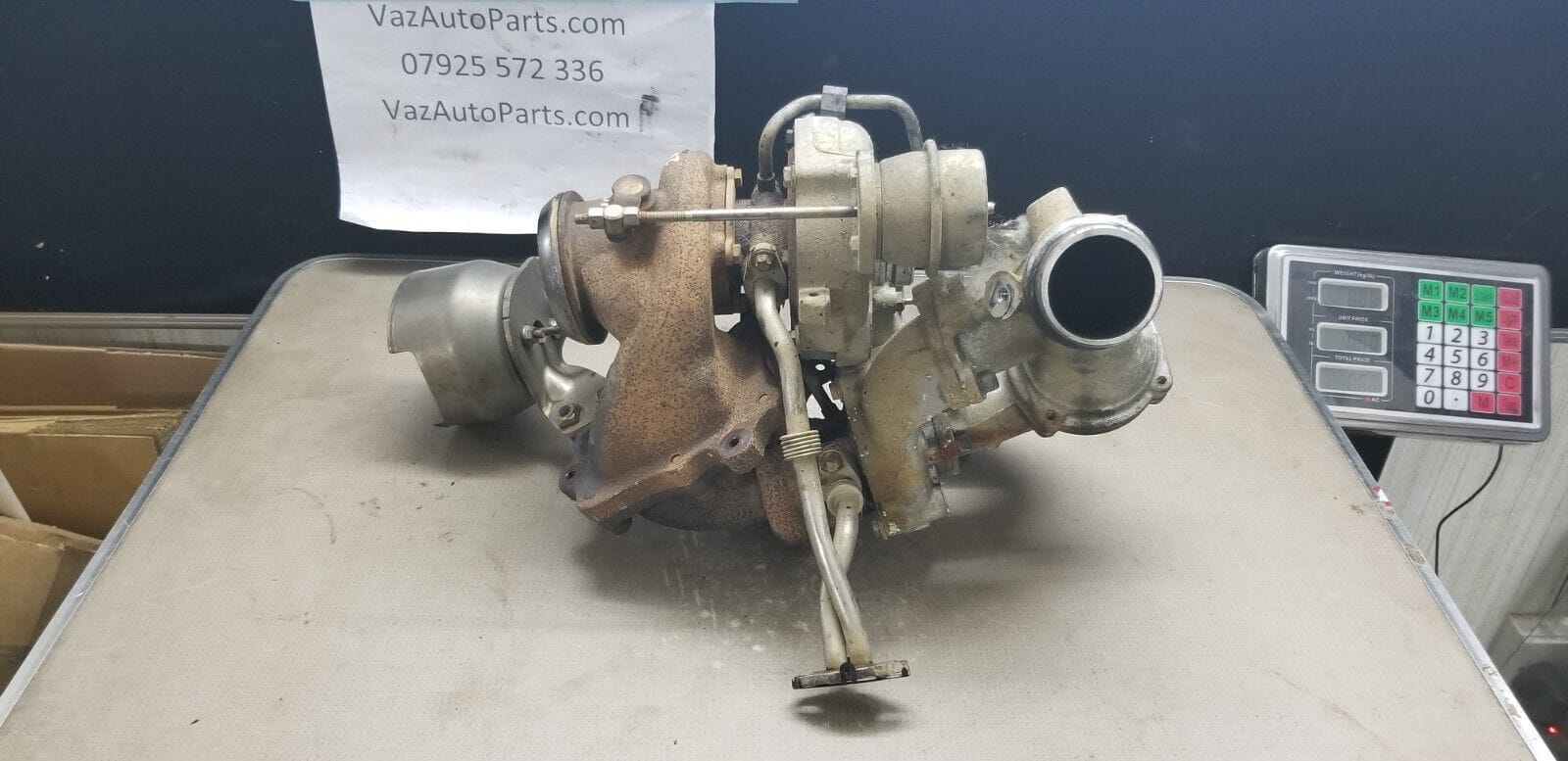 Mercedes Benz E Class W212 2015 Twin Turbo Charger A6510904580003 - Genuine OEM Part