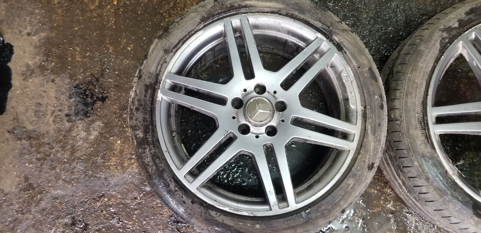 Mercedes Benz E Class W212 W207 C207 AMG Alloy Wheels 2009-2015 225/45/R18 |O - Image 3