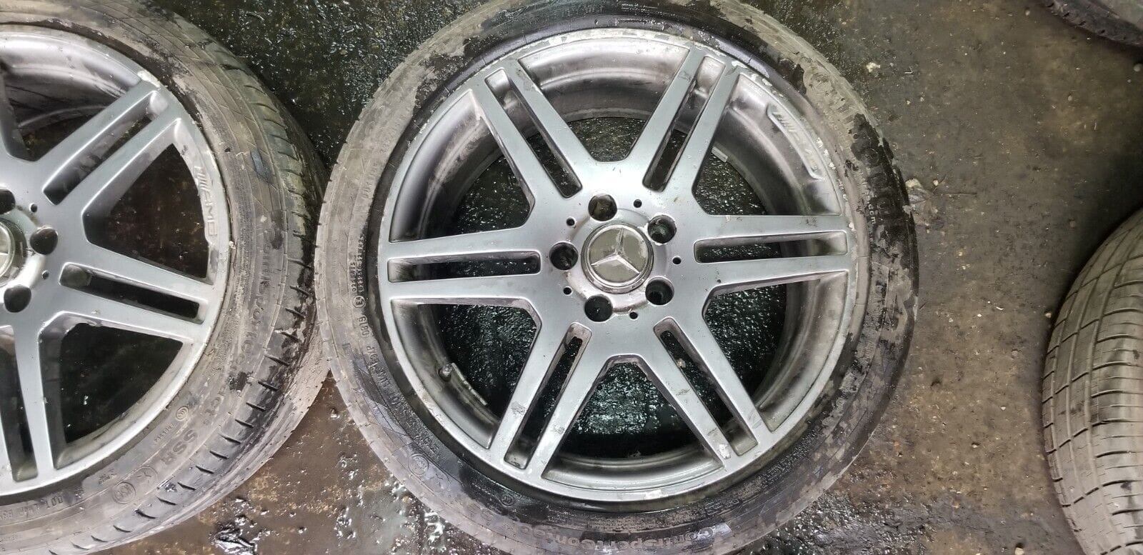 Mercedes Benz E Class W212 W207 C207 AMG Alloy Wheels 2009-2015 225/45/R18 |O - Image 4