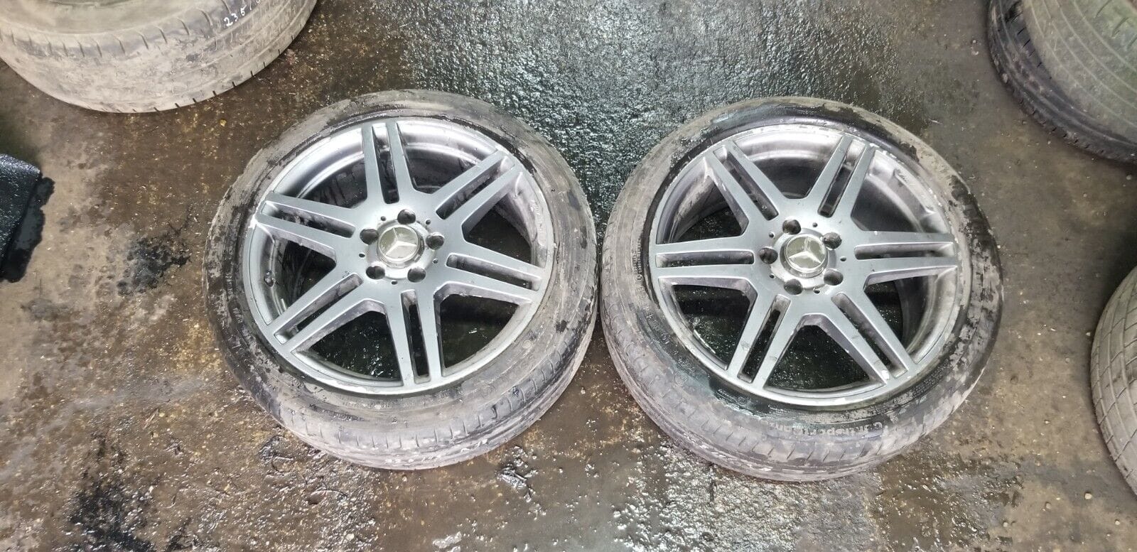 Mercedes Benz E Class W212 W207 C207 AMG Alloy Wheels 2009-2015 225/45/R18 |O