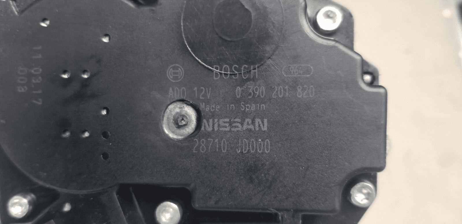 NISSAN QASHQAI 06-14 Year Mk1 Rear Wiper Motor 28710JD000 - Image 4